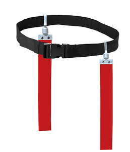 Conjunto de Cinturón con Bandera de Fútbol y Logotipo Personalizado, Equipo de Entrenamiento de Fútbol Ajustable para Adultos, Impresión Digital, Ropa Deportiva para Exteriores, Kit Deportivo Clovix - Product Image 4