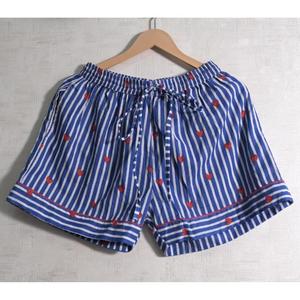 Ensemble de pyjama court en coton pour femmes, imprimé floral, vêtements de nuit d'été, vêtements de nuit doux pour la détente - Product Image 6