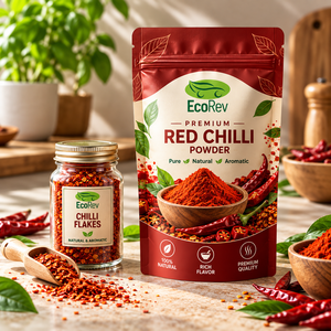 EcoRev Premium Garam Masala 100g Resealable Stand up <b>Pouch</b> with Zipper Top Food Grade Spice Blend Rich Aroma Authentic Taste - Product Image 5