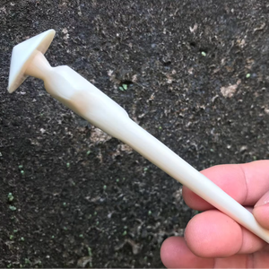 Épingle à cheveux sculptée dans l'os |   Bâtonnet capillaire naturel rustique pour usage quotidien - Product Image 1