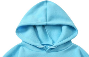 Sudadera con Capucha Personalizada con Logotipo para Hombre, Sudadera de Forro Polar Grueso, Sudadera Lisa sin Estampado, Sudadera con Capucha al por Mayor para Ropa Urbana - Product Image 2