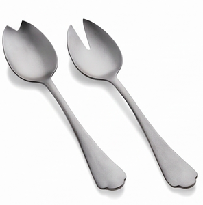 Servidores de Ensalada de Acero Inoxidable con Acabado Mate, Diseño Minimalista, Resistentes al Óxido, para Juego de Cubiertos de Catering - Product Image 6
