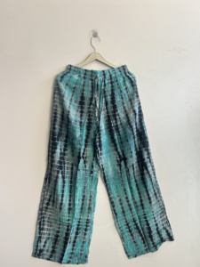 Pantalones de Mujer de Corte Recto, Pierna Ancha, Estilo Bohemio Gitano - Product Image 2