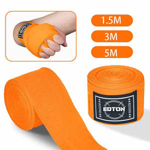 Bandages élastiques respirants personnalisés pour la boxe, soutien des poignets pour MMA, Muay Thai, Kickboxing, entraînement, gym, fitness - Product Image 1