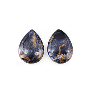 Piedra Preciosa de Pietersite de Alta Calidad, Corte Briolette en Forma de Pera de 12x16mm, Pulido Brillante, Suave, para Joyería de Plata, Colgante, Pendientes - Product Image 5