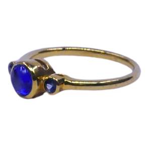 Bague de fiançailles et de mariage classique en kyanite émeraude, en argent sterling vermeil plaqué or, élégante - Product Image 6