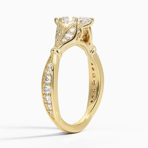 Elegant Gold Bridal <b>Ring</b> with Shiny Diamond Style <b>Crystal</b> Stone Engagement Wedding <b>Ring</b> for Women Anniversary Gift - Product Image 1