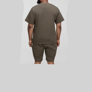Conjunto Transpirable de Verano y Otoño Unisex, 100% Algodón, Conjunto Completo, Ropa Urbana, Traje de 2 Piezas, Antiestático, Cintura Elástica, Diseños OEM - Product Image 5