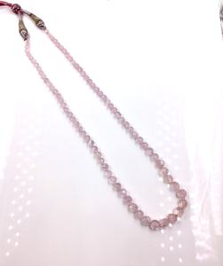 Cuentas facetadas de morganita rosa natural para la elaboración de joyería fina, collar de piedras preciosas - Product Image 6
