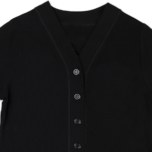เสื้อคาร์ดิแกนผู้ชายสั่งทำพิเศษ ผ้าฝ้าย 100% สีดำ ชมพู และเขียว เสื้อสเวตเตอร์คาร์ดิแกนขายส่ง เสื้อสเวตเตอร์สำหรับชมรม - Product Image 5