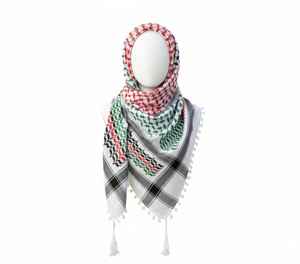 Shemagh Keffiyeh para Hombre |   Pañuelo Ghutra Árabe Tradicional |   Tocado Artesanal a Cuadros de Estilo Oriental |   Camiseta Táctica de Desierto 100% Algodón - Product Image 1