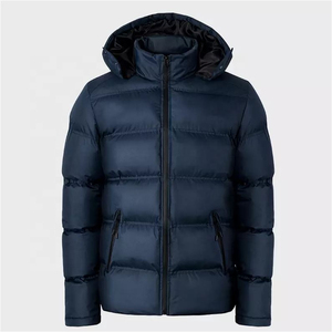 Fabricants de vestes matelassées d'hiver personnalisées OEM ODM, manteaux matelassés en duvet chauds et imperméables pour hommes, vente en gros - Product Image 4