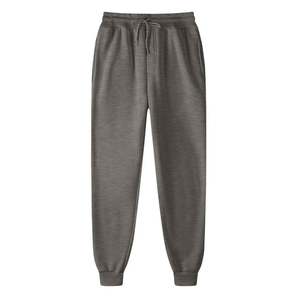 Premium <b>Men's</b> <b>Lounge</b> Casual Sports Jogger <b>Pants</b> Acid Fleece Corduroy Anti-Pilling Drawstring Closure Heavy Cotton Sweatpants - Product Image 1