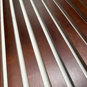 Panneau mural décoratif intérieur en MDF, 1220*2440mm *20mm, isolation acoustique, écologique, pour entrepôt et école - Vente chaude au Vietnam - Product Image 1