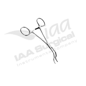 Pince vasculaire chirurgicale atraumatique IAA, réutilisable, pour hémostase manuelle, certifiée CE, instrument en acier inoxydable de classe II ISO13485 - Product Image 6