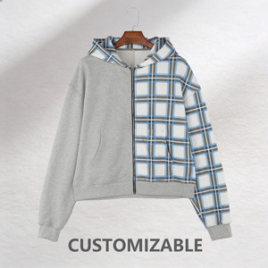 Sudaderas con Capucha Personalizables de Manga Larga con Pedrería y Tela de Algodón 100% Puro - Product Image 1