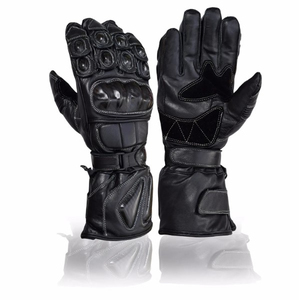 Nuevos Guantes de Motociclismo de Invierno Resistentes, Transpirables y a Prueba de Viento, de Cuero, Tallas Grandes, con Logotipo Personalizado y Marca Privada a Bajo Precio - Product Image 6