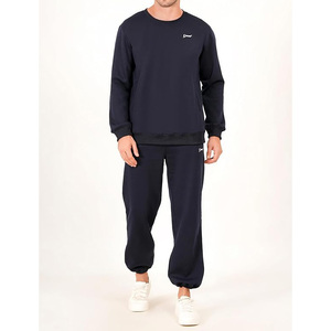 Conjunto Deportivo con Sudadera Extra Grande y Logotipo Personalizado para Hombre, Conjuntos Deportivos de Felpa Técnica Privada - Product Image 2