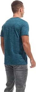 Camiseta Personalizada con Cuello en V para Hombre, 100% Algodón Puro Premium, Lisa, Negra y Blanca, Clásica, de Manga Corta para Verano - Product Image 5