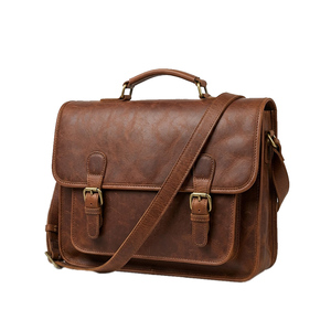 Women's <b>Satchel</b> Laptop <b>Bag</b> Genuine Leather Customizable Color Minimalist Lightweight Timeless Business Carry Structured - Product Image 6
