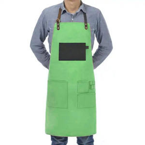 Premium Quality Adjustable Cowhide Split Leather Welding Apron Industrial Safety WorkSuit <b>Accessory</b> for Cleaning Tools - Product Image 6