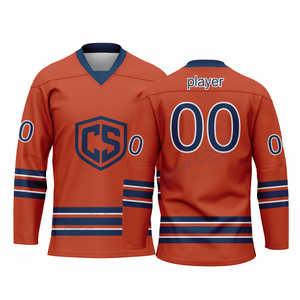 Maillots de hockey personnalisés sublimés les plus vendus avec logo, style OEM, uniformes de hockey sur glace, maillot de hockey sur glace personnalisé pour équipe - Product Image 2