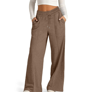 Fábrica mayorista de pantalones deportivos para mujer |   Fabricante de pantalones deportivos con bolsillos con cremallera para mujer |   pantalones deportivos para mujer, modelo informal - Product Image 6