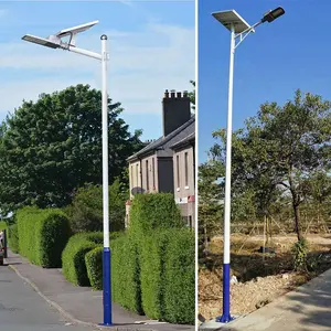 Hepu 4m-10m Outdoor Street Light Pole Steel Pole High Way Steel Pole With High Quality