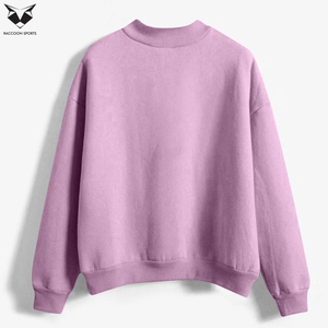 Women <b>Mock</b> <b>Neck</b> Sweatshirt Loose Fit Oversized Pullover Long Sleeve Fleece Warm Casual Winter Streetwear <b>Top</b> Sweatshirts - Product Image 3