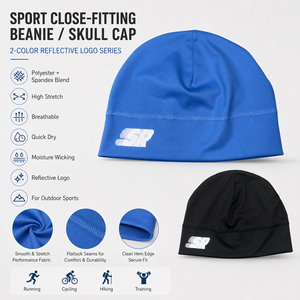 Everyday Beanies Soft Knitted <b>Winter</b> <b>Hats</b> for Men and <b>Women</b> with Custom Patches and Woven Labels for Branded Collections - Product Image 5