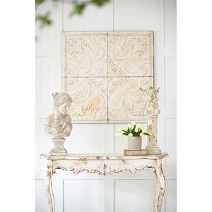 Pannelli da Parete Quadrati in Legno Invecchiato S/4 17,5x17,5 Pollici, Tavole Decorative per la Casa - Product Image 3