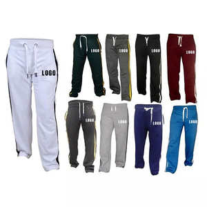 Pantalon de survêtement ample et surdimensionné en coton imprimé, taille haute, respirant et écologique pour homme - Product Image 6