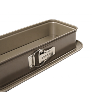 Moule à gâteau antiadhésif de 11.5x4.5 pouces rectangulaire 30x11.5cm facile à nettoyer pour la cuisson de gâteaux au fromage ou de brownies - Product Image 4