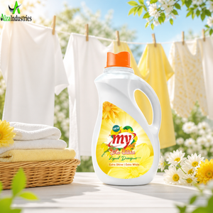 Détergent à lessive liquide aux fleurs lumineuses |   Nettoyant pour tissus Power Gel High Foam Ultra White |   Semi-automatique OEM Marque privée en gros - Product Image 4