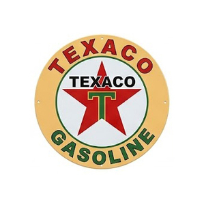 Vintage Round Metal Tin Sign Shell Green Streak <b>Gasoline</b> Distressed Race Car Graphic Plaque Garage Man Cave Wall Decor - Product Image 3