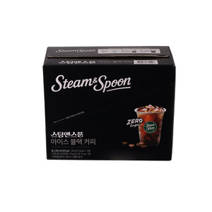 [SINWOO S&F] สตีมแอนด์สปูน กาแฟดำเย็น ไม่มีน้ำตาล บรรจุในซองแบบรีทอร์ท รสชาติเข้มข้น เนื้อสัมผัสเนียนนุ่ม เครื่องดื่มเย็นชนิดน้ำ - Product Image 2