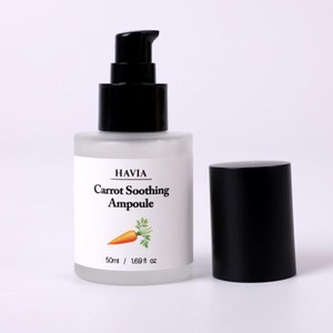 [J&G Cosmetics] HAVIA แครอท ซูทติ้ง แอมพูล เซรั่มบำรุงผิวหน้าสูตรเข้มข้นเพื่อฟื้นฟูและเติมความชุ่มชื้นให้ผิว - Product Image 1