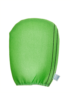 Spugna Esfoliante Verde per Bagno, Cuscinetto Massaggiante per il Corpo, Spazzola in Gomma per Pulizia Doccia, Confezione Personalizzata - Product Image 2