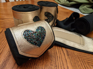 ราคาโรงงานโดยตรง ผ้าฟลีซพันขาสำหรับขี่ม้า ผ้าพันขาสำหรับโพโล ผ้าพันขาสำหรับในคอกม้า ผ้าพันขาแบบยืดหยุ่นสำหรับดูแลสุขภาพขาของม้า - Product Image 3