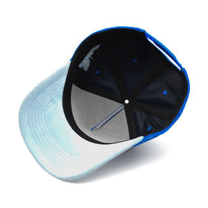 Casquette de baseball unisexe de luxe en polyester/coton avec logo brodé 3D personnalisé, ajustable avec fermeture snapback pour l'extérieur - Product Image 3