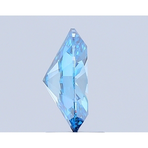 Diamant de laboratoire ovale taille brillant 2 carats bleu vif fantaisie SI1 avec certificat IGI, couleur D-F, clarté VVS-VS, personnalisable - Product Image 3