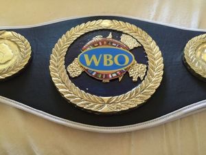Ceinture de champion personnalisée avec sangle en cuir - Product Image 5
