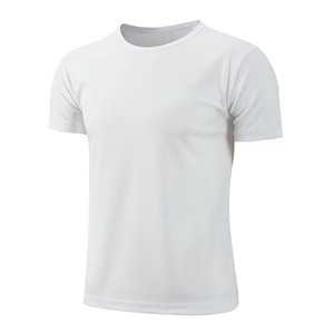 Camiseta Deportiva de Manga Corta para Hombre, Diseño Personalizado con Logotipo OEM, Tendencia de Gimnasio, Secado Rápido, Cuello Redondo, Ajustada - Product Image 1