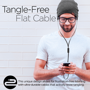 Auricolari musicali cablati Low Ryder da 3,5 mm con microfono - Product Image 3