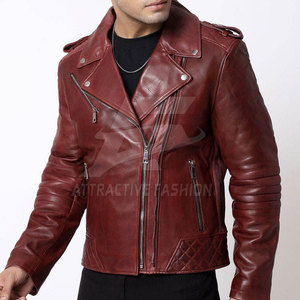 Chaqueta de Cuero Resistente con Estilo Atemporal y Sensación Cómoda para Uso Diario en Exteriores, Chaqueta de Invierno de Alto Rendimiento - Product Image 4