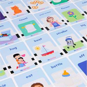 Cartes d'apprentissage Élite BrightMind Alphabet Animaux Fruits : Stimulez la créativité, papier épais de qualité supérieure et sûr pour le développement cérébral de la petite enfance - Product Image 2