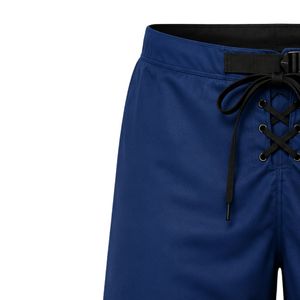 Shorts de sport bleu marine pour hommes, en polyester, pour l'entraînement, uniforme d'équipe, performance en extérieur - Product Image 6