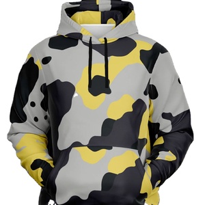 Suministro Directo de Fábrica Sudadera con Capucha para Hombre, Forrada, Transpirable, de Invierno, 440 g/m², 100% Algodón, Camuflaje, Venta al Por Mayor - Product Image 1