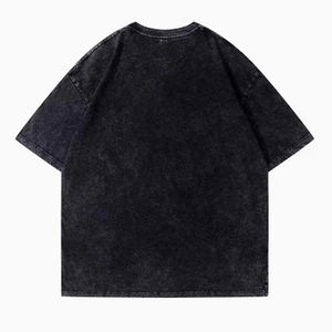 Camiseta Oversize Personalizada con Lavado Ácido, Algodón Pesado 240 GSM, Estilo Vintage Streetwear, Hombros Caídos, Fabricante para Marcas de Ropa - Product Image 2