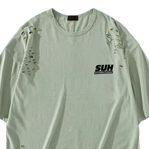 Camisetas de Hombre 100% Algodón, Diseño Moderno, Color Sólido, Talla Adulto, Corte Holgado, Estampadas, Ecológicas, Transpirables y de Secado Rápido - Product Image 2